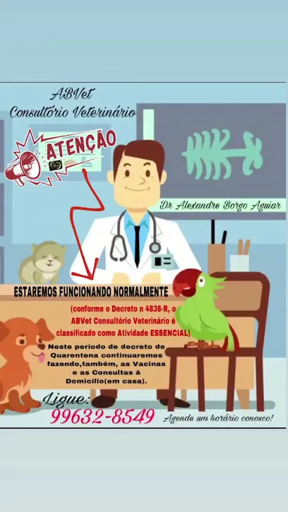 Foto de ABVET CONSULTÓRIO VETERINÁRIO, uma clínica veterinária em Litoral Norte Espírito-santense