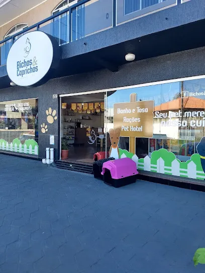 Foto de Bichos e Caprichos Pet Shop, uma clínica veterinária em Sudeste Paranaense