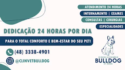 Imagem em destaque de Clínica Veterinária Bulldog 24 Horas, uma clínica veterinária em Florianópolis