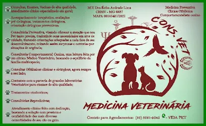 CONS.VET - Consultaria e Consultório Médico Veterinário Especializado en Sul/Sudoeste de Minas