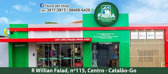 Foto de Fauna Pet Shop, uma clínica veterinária em Sul Goiano